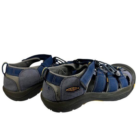 KEEN Newport Boys Blue Strappy Easy On Washable Sandal Shoes Sz 6 - Picture 6 of 11